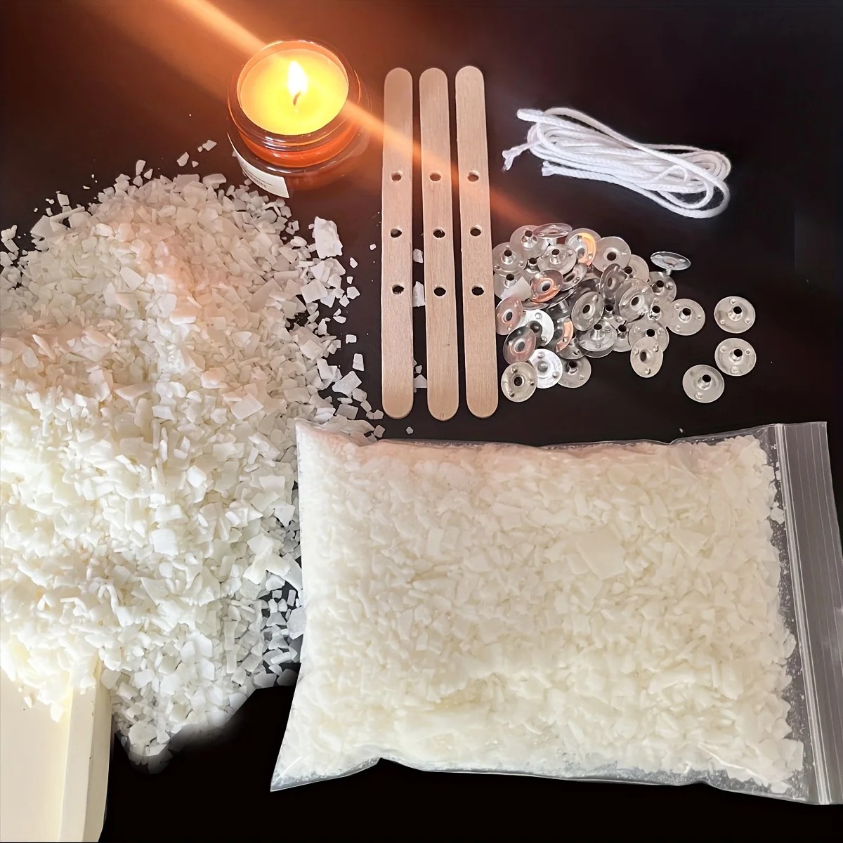 Candle Making Kit - Candle Making Kits 100G Soy Wax