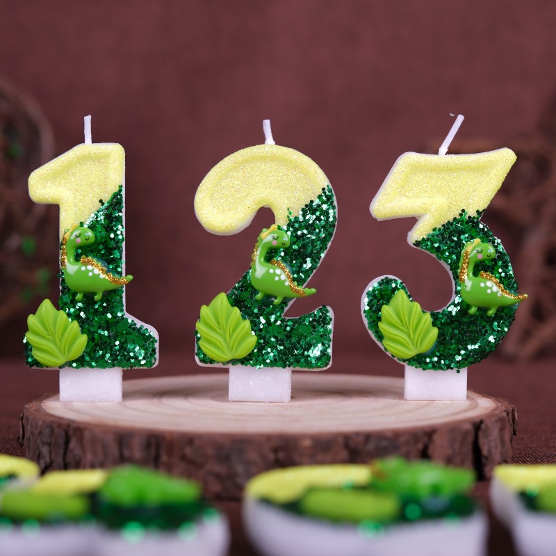 Soy Wax - New 0-9 Number Birthday Candles original