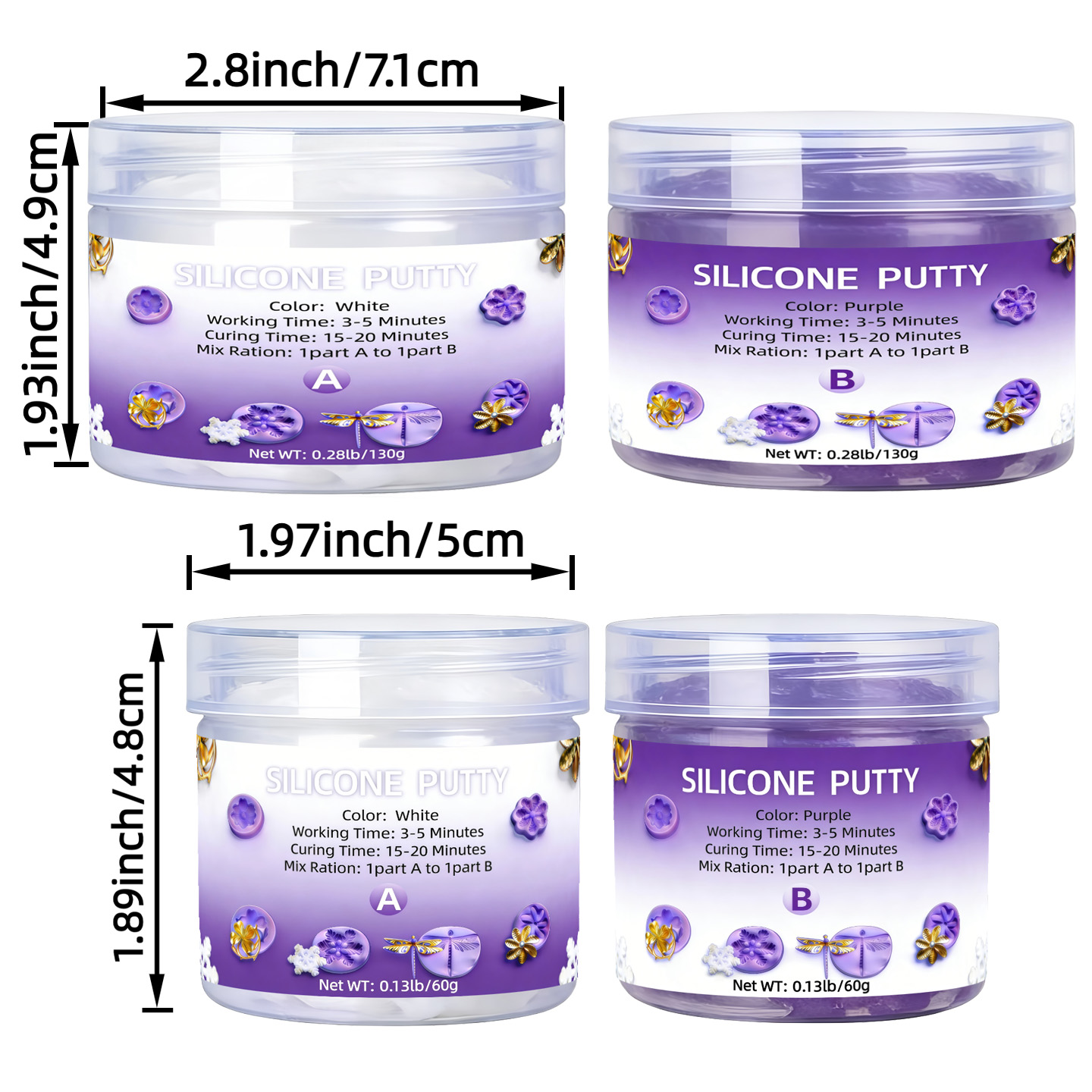 Silicone Putty - Flexible Sili - огляд і ціна Candle Molds