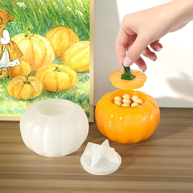 2pcs Pumpkin Jar Silicone Mold - огляд і ціна Candle Molds