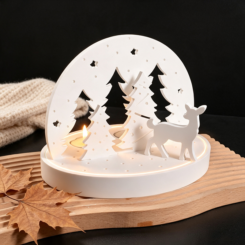 Christmas Elk Tealight Candle  - огляд і ціна Candle Making Kit