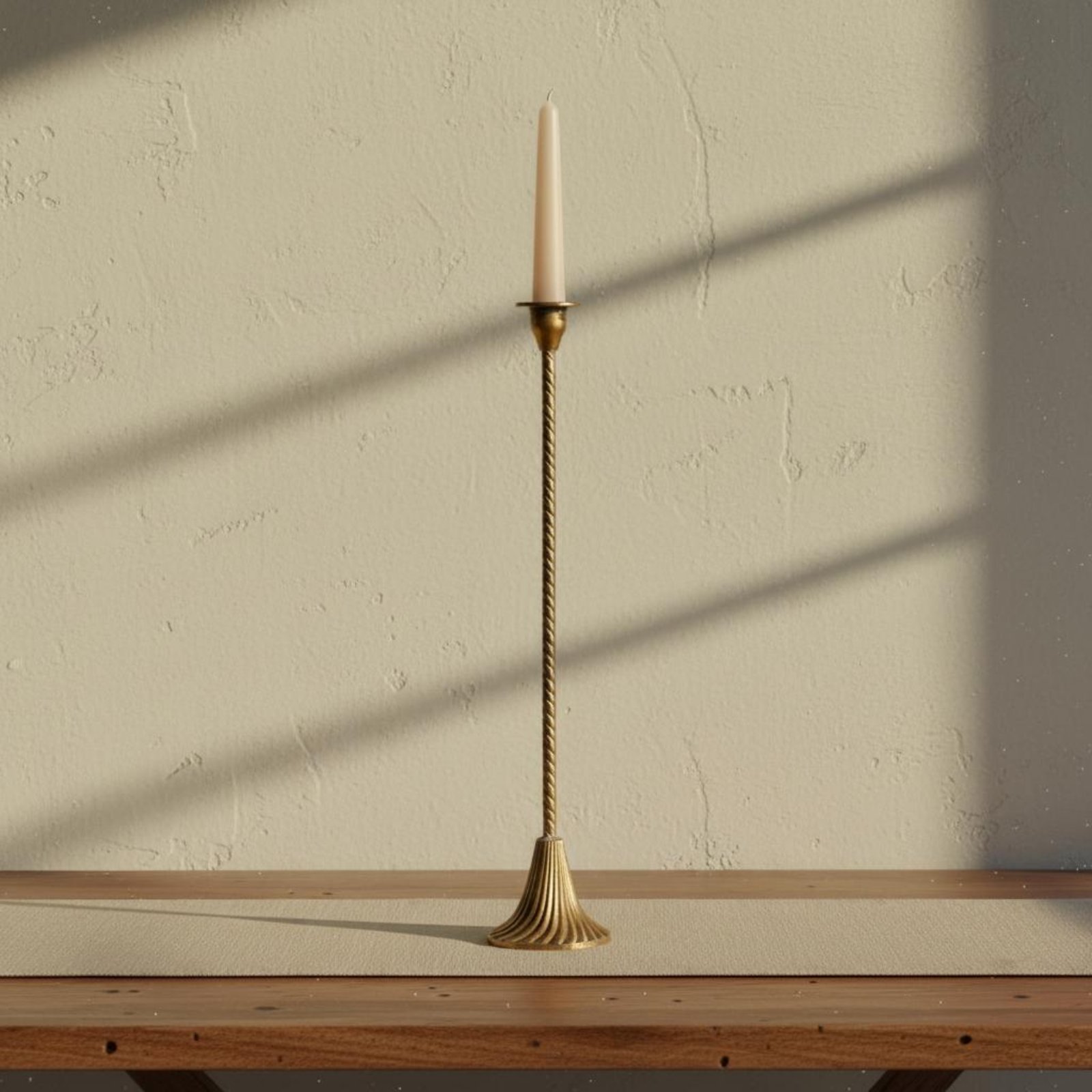 Twisted Gold Candle Holder Sta - огляд і ціна Paraffin Wax