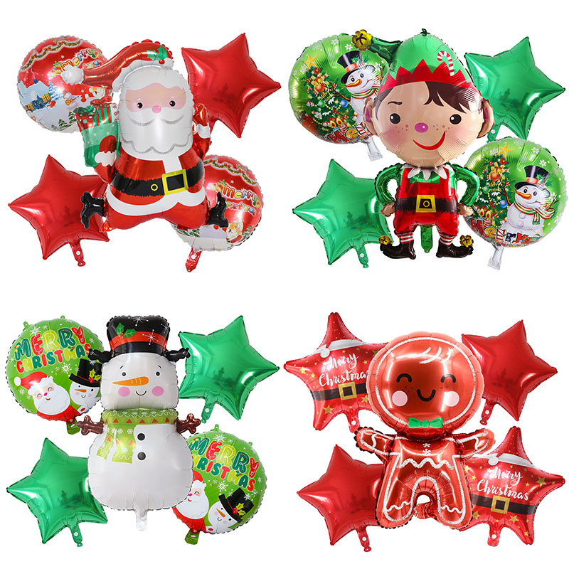 5pcs Merry Christmas Santa Cla - огляд і ціна Candle Lighter