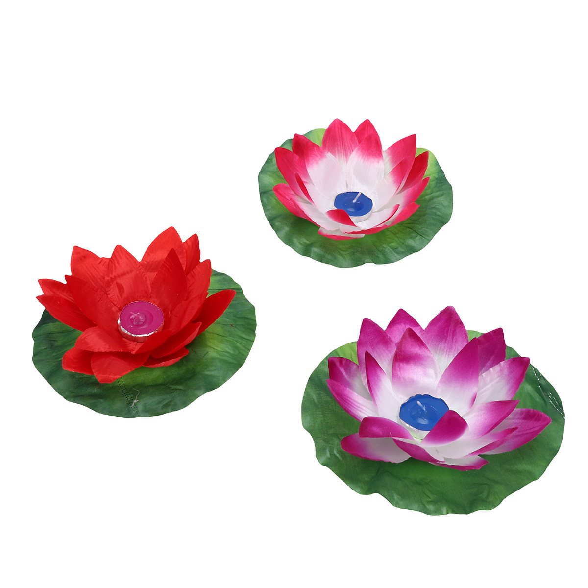 3Pcs Lotus Water Light Lamp Ar - огляд і ціна Paraffin Wax