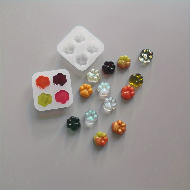 1Cat Paw Pattern Silicone Mold - огляд і ціна Candle Making Kit