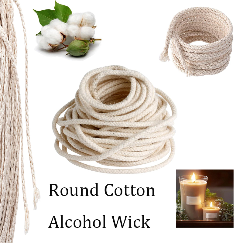 3/5/10m Round Cotton Alcohol W - огляд і ціна Candle Lighter
