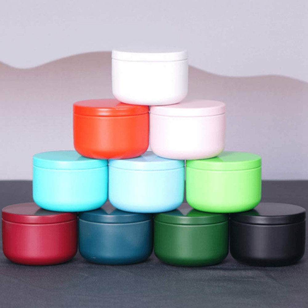 Tea Can with Airtight Lids Tin - огляд і ціна Candle Containers