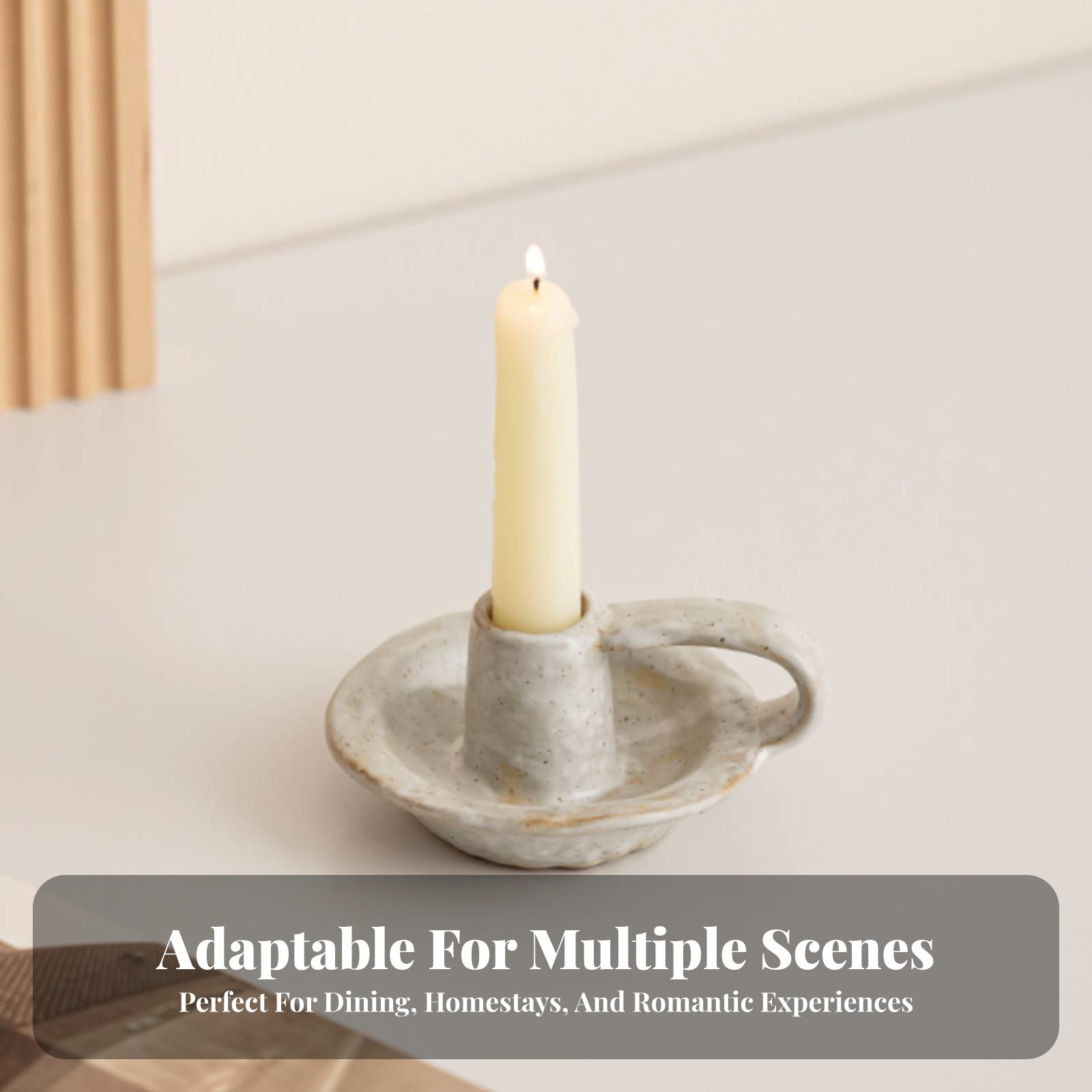 Nordic Ceramic Candle Holder,  - огляд і ціна Paraffin Wax
