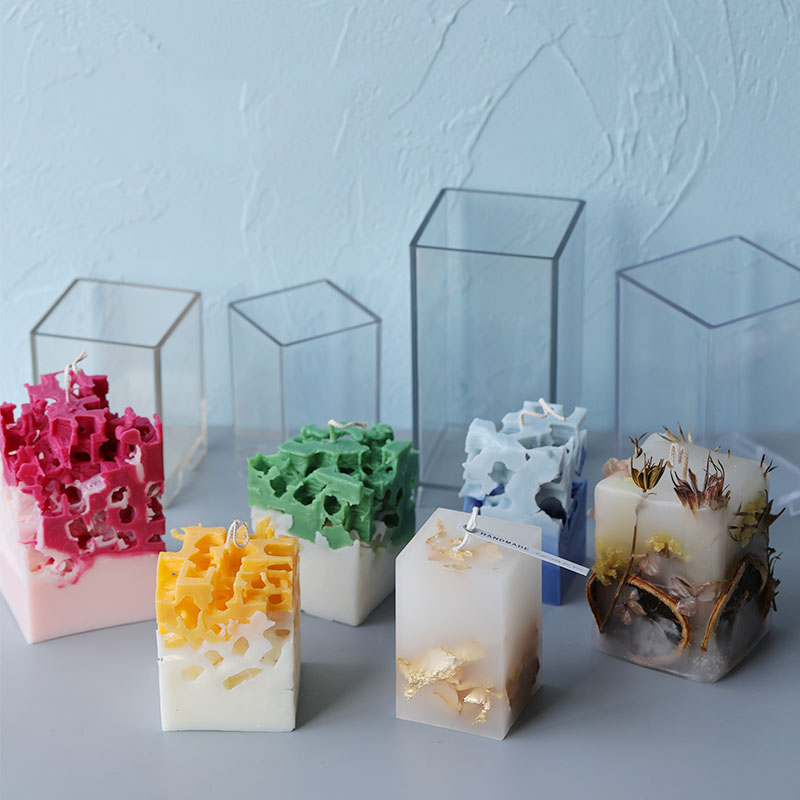 3D Square Rectangle Column Can - огляд і ціна Candle Making Kit